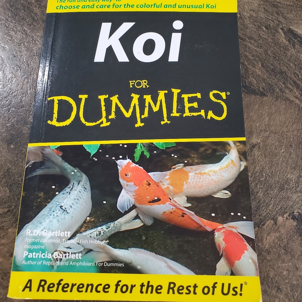 Koi for Dummies Book